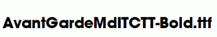 AvantGardeMdITCTT-Bold.ttf