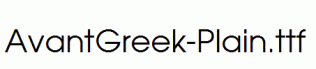 AvantGreek-Plain.ttf