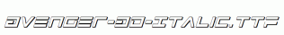 Avenger-3D-Italic.ttf