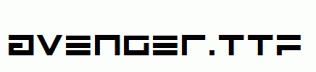 Avenger.ttf