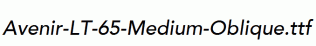Avenir-LT-65-Medium-Oblique.ttf