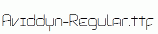 Aviddyn-Regular.ttf