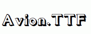 Avion.ttf