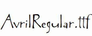 AvrilRegular.ttf