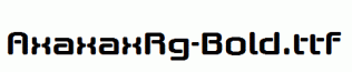 AxaxaxRg-Bold.ttf