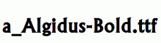 a_Algidus-Bold.ttf