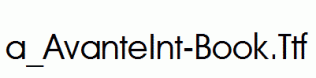 a_AvanteInt-Book.ttf