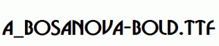 a_BosaNova-Bold.ttf