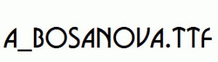 a_BosaNova.ttf