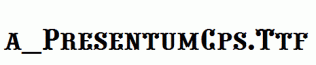a_PresentumCps.ttf