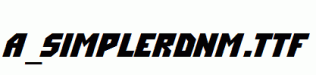 a_SimplerDnm.ttf