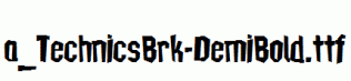 a_TechnicsBrk-DemiBold.ttf
