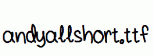 andyallshort.ttf
