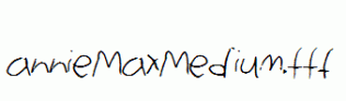 annie-Max-Medium.ttf