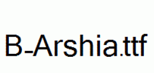 B-Arshia.ttf