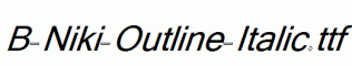 B-Niki-Outline-Italic.ttf