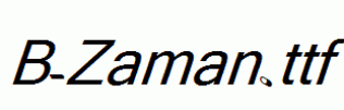 B-Zaman.ttf