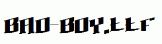 BAD-BOY.ttf