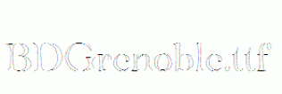 BDGrenoble.ttf