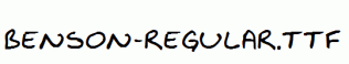 BENSON-Regular.ttf
