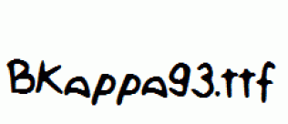 BKappa93.ttf