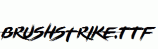 BRUSHSTRIKE.ttf