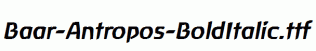 Baar-Antropos-BoldItalic.ttf