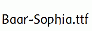 Baar-Sophia.ttf