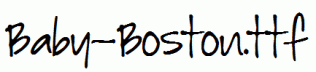 Baby-Boston.ttf