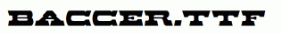 Baccer.ttf
