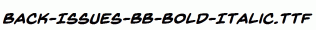 Back-Issues-BB-Bold-Italic.ttf