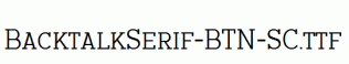 BacktalkSerif-BTN-SC.ttf