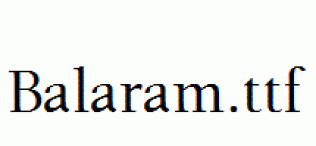 Balaram.ttf