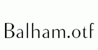 Balham.otf
