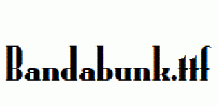 Bandabunk.ttf