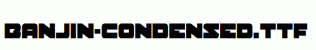 Banjin-Condensed.ttf
