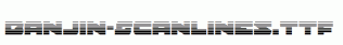 Banjin-Scanlines.ttf