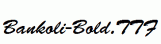 Bankoli-Bold.ttf