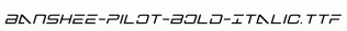 Banshee-Pilot-Bold-Italic.ttf