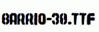 Barrio-30.ttf