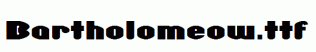 Bartholomeow.ttf
