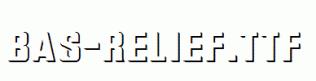 Bas-Relief.ttf