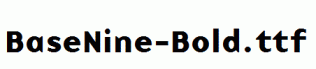 BaseNine-Bold.ttf
