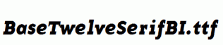 BaseTwelveSerifBI.ttf