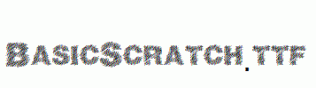 BasicScratch.ttf
