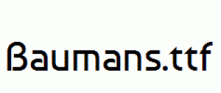 Baumans.ttf