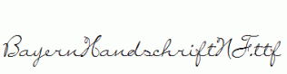 BayernHandschriftNF.ttf