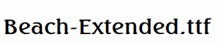 Beach-Extended.ttf