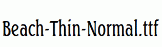 Beach-Thin-Normal.ttf