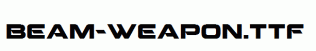 Beam-Weapon.ttf